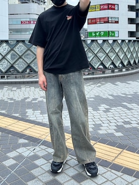 「ASICS（アシックス）のアイテム（シューズ）」を使った、sr1661さん（メンズ・172cm）の夏コーディネート