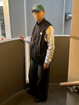 「JUNRED（ジュンレッド）のアイテム」を使った、霛さん（メンズ・172cm）の春コーディネート