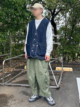 「Right-on（ライトオン）のアイテム」を使った、霛さん（メンズ・172cm）の春コーディネート