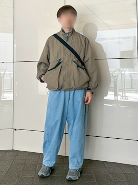 「UMBRO（アンブロ）のアイテム」を使った、霛さん（メンズ・172cm）の春コーディネート