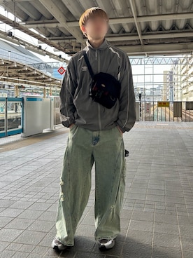 「NAUTICA（ノーティカ）のアイテム」を使った、霛さん（メンズ・172cm）の春コーディネート