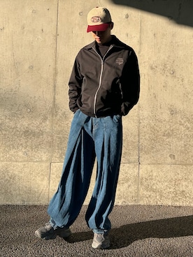 「LAKOLE（ラコレ）のアイテム」を使った、sr1661さん（メンズ・172cm）の秋コーディネート