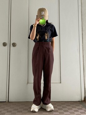 「キャップ女子」｜クレン【相互フォロー】　さん（レディース・150cm）の秋コーディネート