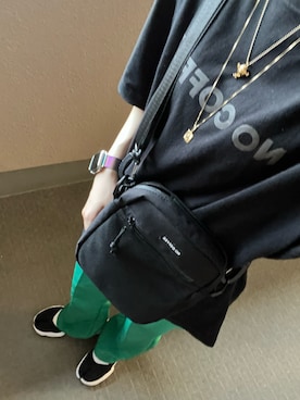 「NO COFFEE（ノーコーヒー）のアイテム」を使った、alphaさん（レディース・163cm）の夏コーディネート