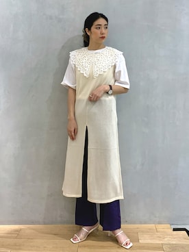 おさやさん（レディース・167cm）の夏コーディネート