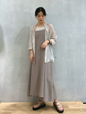 おさやさん（レディース・167cm）の夏コーディネート