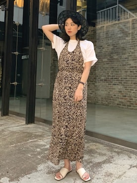 おさやさん（レディース・167cm）の夏コーディネート