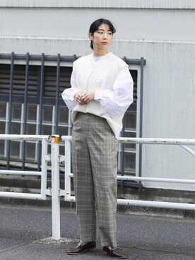 おさやさん（レディース・167cm）の冬コーディネート