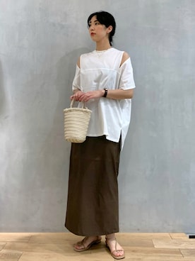 おさやさん（レディース・167cm）の夏コーディネート