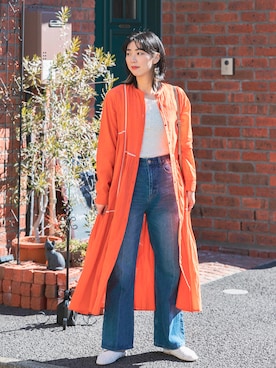 おさやさん(レディース・167cm)の春コーディネート