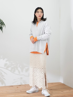 おさやさん（レディース・167cm）の冬コーディネート