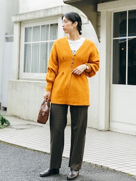 おさやさん（レディース・167cm）の秋コーディネート