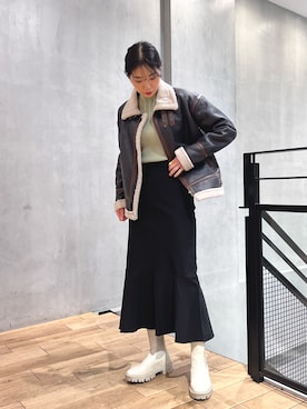 おさやさん(レディース・167cm)の冬コーディネート