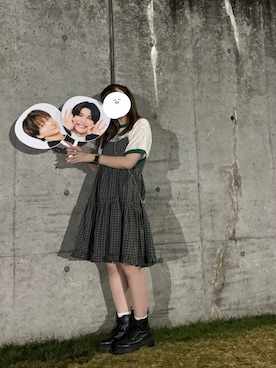 「CIAOPANIC（チャオパニック）のアイテム」を使った、ぴのさん（レディース・153cm）の秋コーディネート