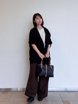 「ITEMS URBANRESEARCH（アイテムズ アーバンリサーチ）のアイテム」を使った、れいかさん（レディース・153cm）の秋コーディネート