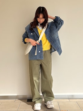 「SMELLY（スメリー）のアイテム」を使った、れ い か さん（レディース・153cm）の春コーディネート