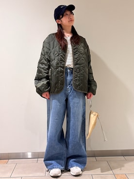 「EKAL（エカル）のアイテム」を使った、れ い か さん（レディース・153cm）の冬コーディネート