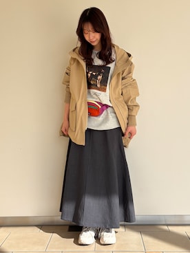 れ い か さん（レディース・153cm）の春コーディネート