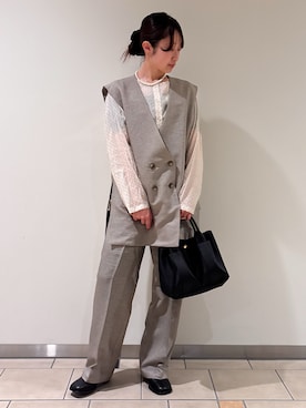 れ い か さん(レディース・153cm)の冬コーディネート