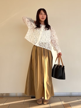 れ い か さん（レディース・153cm）の春コーディネート