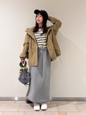 「KBF（ケイビーエフ）のアイテム」を使った、れ い か さん（レディース・153cm）の春コーディネート