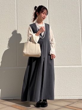 れ い か さん（レディース・153cm）の冬コーディネート