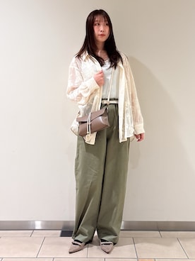 れ い か さん（レディース・153cm）の春コーディネート