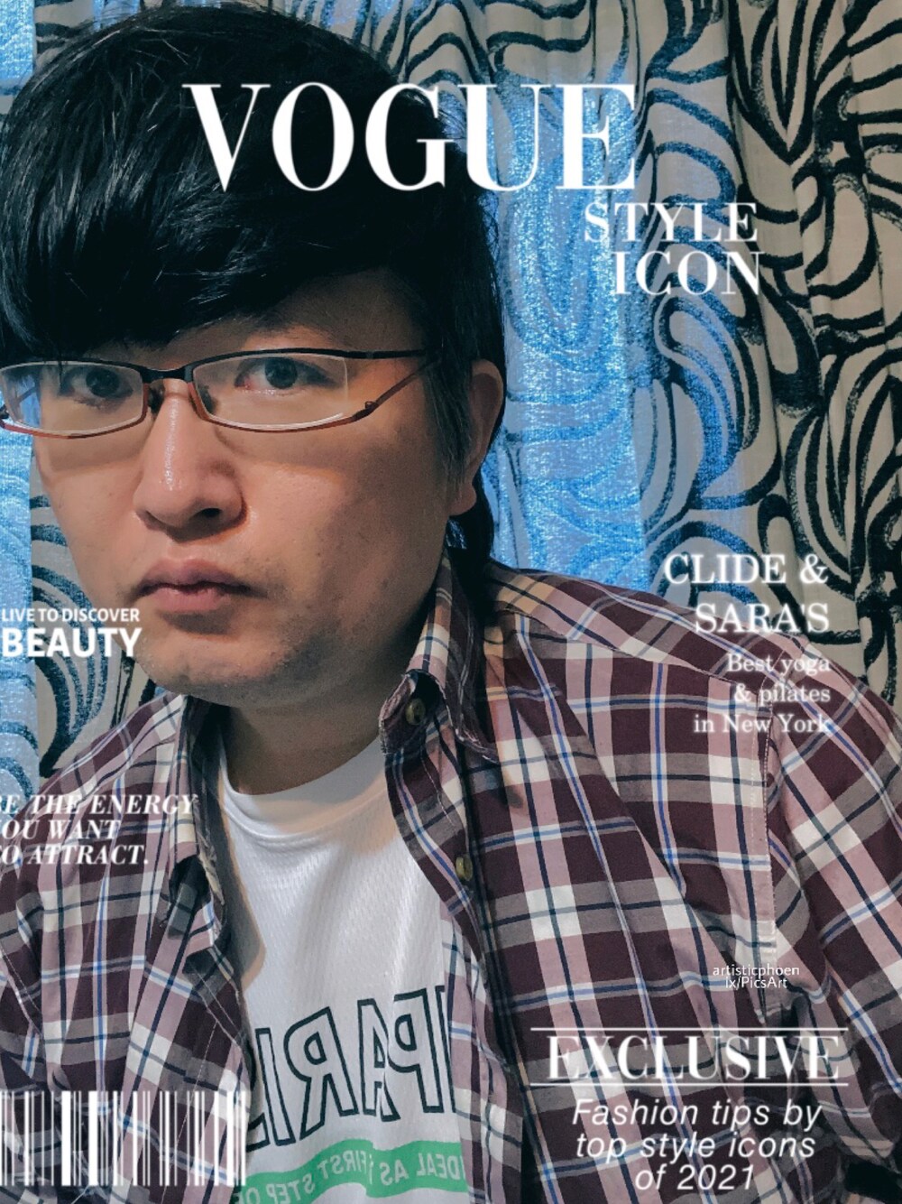 「VOGUE、冗談です、Christian Artist、クリスチャンアーティスト、雑誌掲載、45歳、アラフォー男子、無修正、楠山祐輔、yusukekusuyama」｜「Y.D.U.のアイテム（Tシャツ/カットソー、ホワイト系）」を使った、Yusuke Kusuyama ‐ 楠山祐輔さん（メンズ・173cm）の夏コーディネートの1枚目の写真