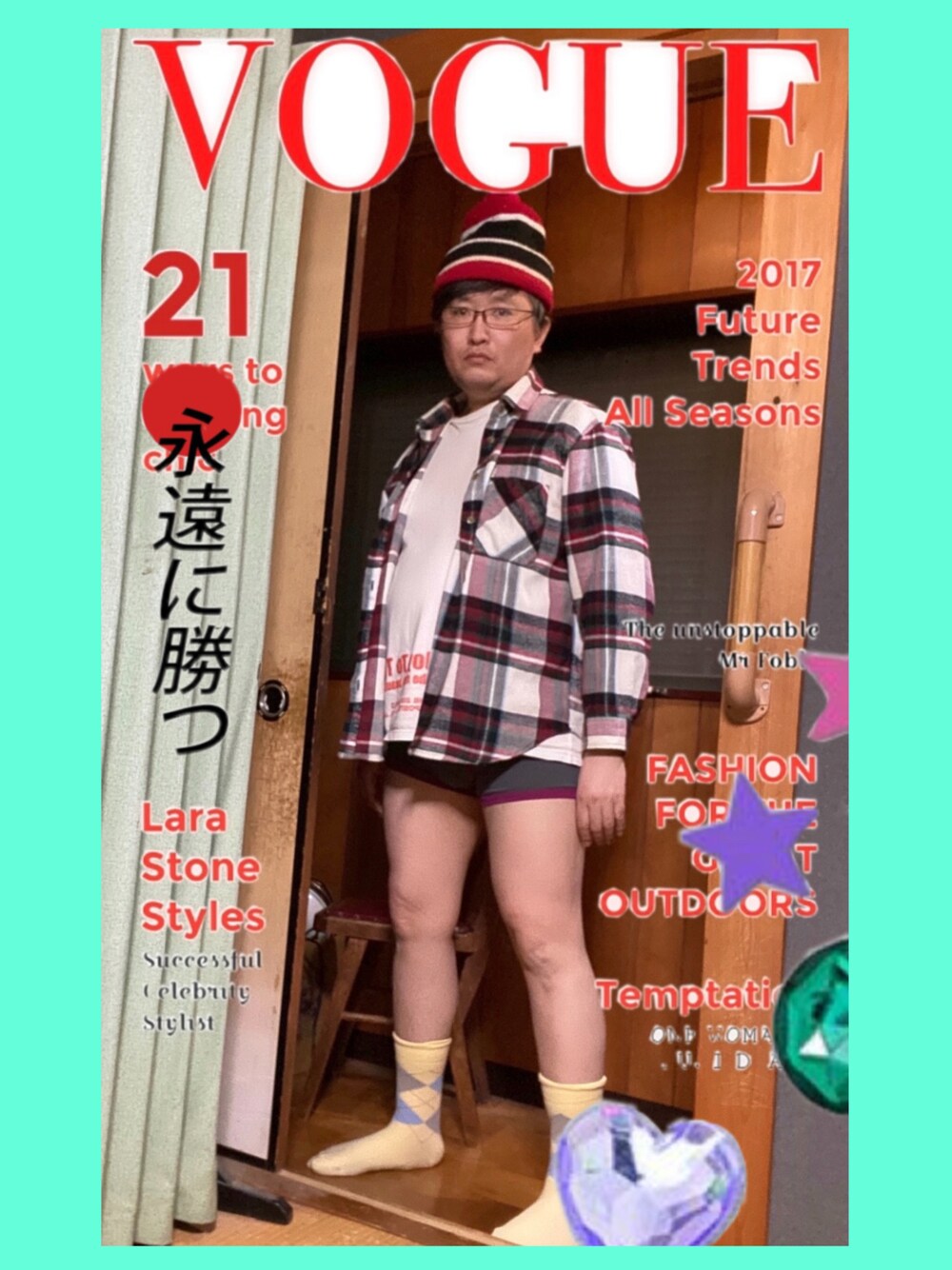 「クリスチャントランスヒューマニスト、Christian Trans Humanist、クリスチャンアーティスト、Christian Artist、アラフォー男子、46歳、Kawaii、sexy、楠山祐輔、yusukekusuyama」｜「amazonのアイテム（ボクサーパンツ、グレー系）」を使った、Yusuke Kusuyama ‐ 楠山祐輔さん（メンズ・173cm）の冬コーディネートの1枚目の写真