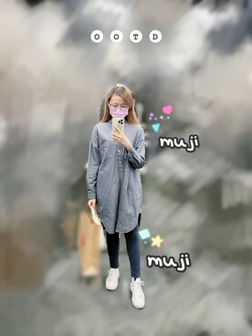 Muji Labo ムジラボ のワンピースを使った人気ファッションコーディネート Wear