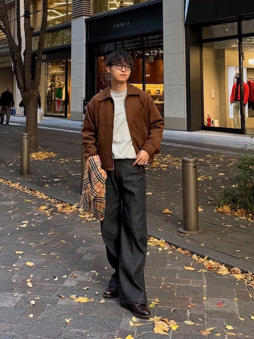 LURAKU ジーンズ 「LURAKU」Semi-flared Rigid Denim / LURAKU
