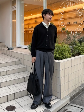 「LURAKU（ルラク）のアイテム」を使った、Takamitsuさん（メンズ・178cm）の春コーディネート