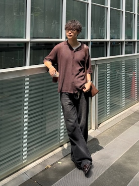 「アイテム（パンツ）」を使った、Takamitsuさん（メンズ・178cm・20代）の夏コーディネート
