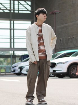 「FREDY MAC（フレディーマック）のアイテム（ジャケット/アウター）」を使った、GPさん（メンズ・163cm）の秋コーディネート