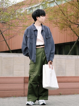 GPさん（メンズ・163cm）の春コーディネート