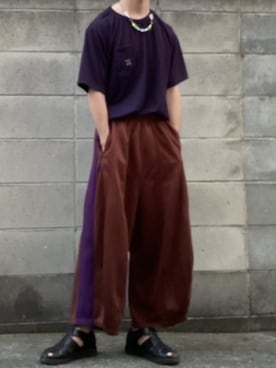 「CLUB PARK（クラブパーク）のアイテム」を使った、亡骸のピーナッツ(備忘録)さん（メンズ・170cm）の夏コーディネート