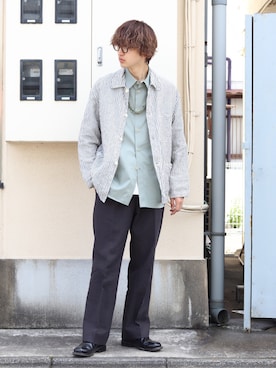 ARKnets STAFFさん（メンズ・181cm）の春コーディネート