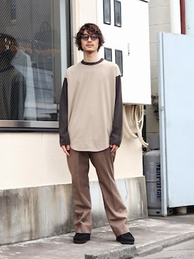 「ARKnets（アークネッツ）のアイテム」を使った、ARKnets STAFFさん（メンズ・173cm）の秋コーディネート