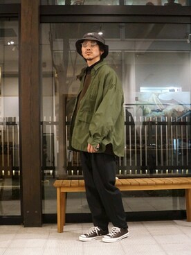 ARKnets STAFFさん（メンズ・175cm）の冬コーディネート