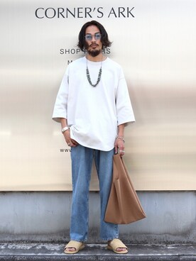 ARKnets STAFFさん（メンズ・175cm）の夏コーディネート