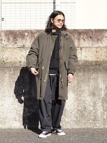 MARKA マーカ 22aw ウール リネン バックサテン モッズパーカー a1086_2400x2400-830x1108.jpg