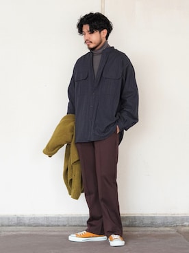 ARKnets STAFFさん（メンズ・174cm）の冬コーディネート