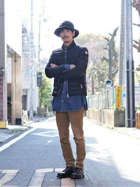 「RED WING（レッドウィング）のアイテム」を使った、ARKnets STAFFさん（メンズ・175cm）の春コーディネート