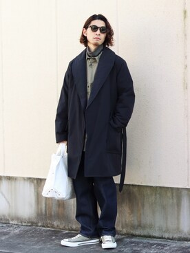「marka（マーカ）のアイテム（その他アウター）」を使った、ARKnets STAFFさん（メンズ・173cm）の冬コーディネート
