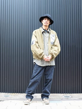 「RED WING（レッドウィング）のアイテム」を使った、ARKnets STAFFさん（メンズ・175cm）の春コーディネート