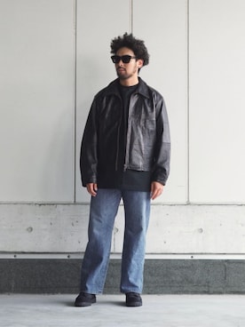 「アイテム（その他アウター）」を使った、ARKnets STAFFさん（メンズ・170cm）の秋コーディネート