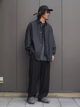 「Graphpaper（グラフペーパー）のアイテム」を使った、ARKnets STAFFさん（メンズ・175cm）の春コーディネート