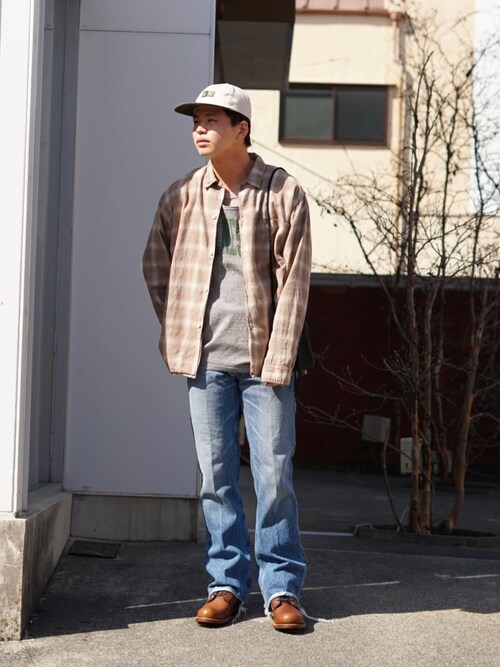 REMI RELIEF NAVY LABEL / レミレリーフ ネイビーレーベル：オンブレー 