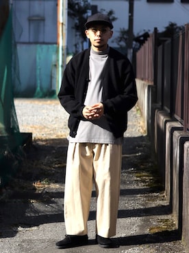 ARKnets STAFFさん（メンズ・173cm）の冬コーディネート