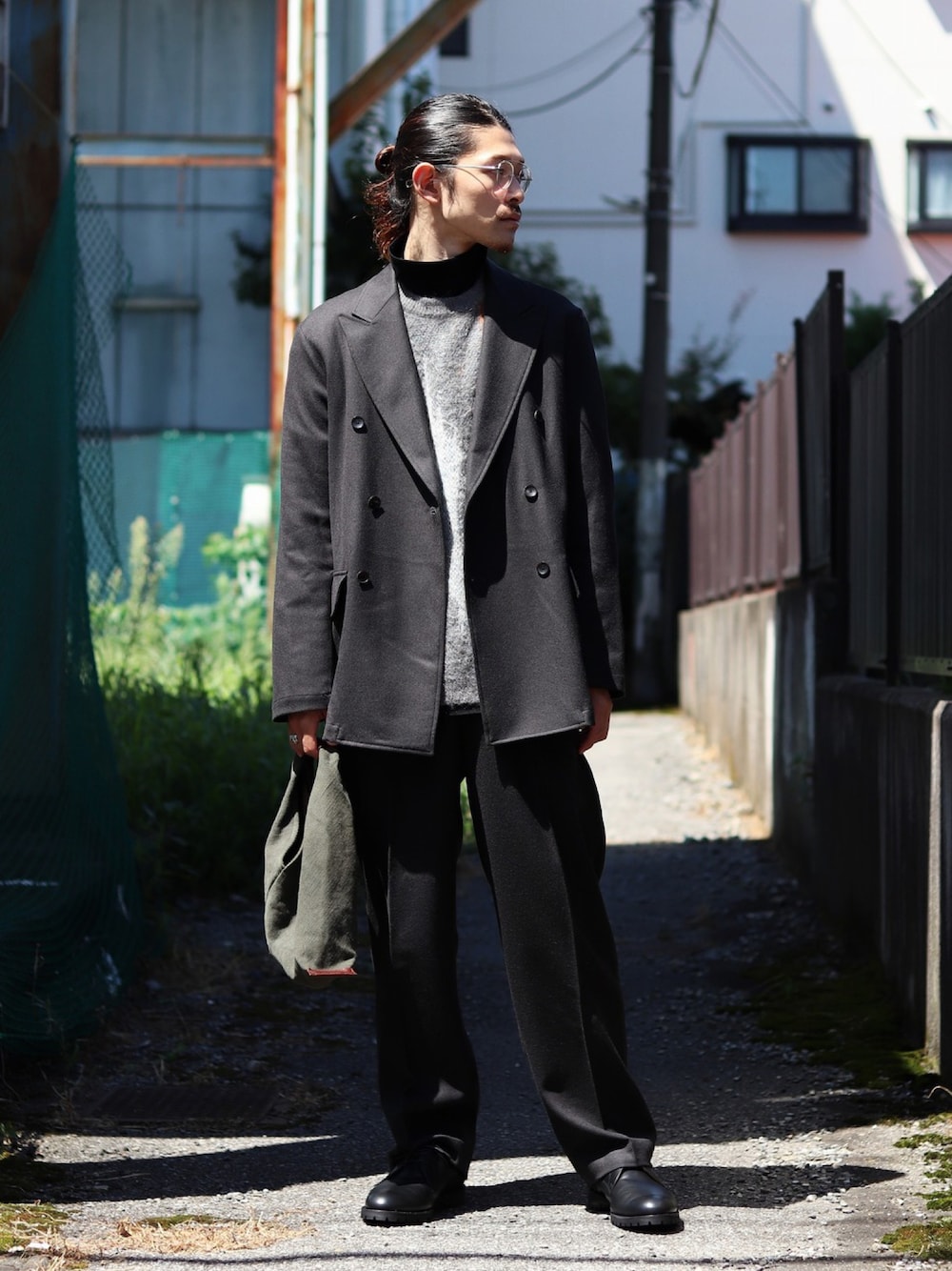 marka / マーカ：W.B SHIRT JACKET - 2/48 wool soft serge -：M22C